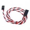 ETRONIX - 60CM 22AWG FUTABA TWISTED EXTENSION WIRE ET0737
