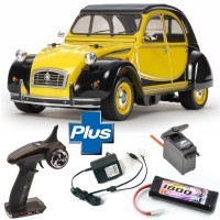 TAMIYA - PACK READYSET M-05 CITROËN 2CV CHARLESTON KIT 58655L