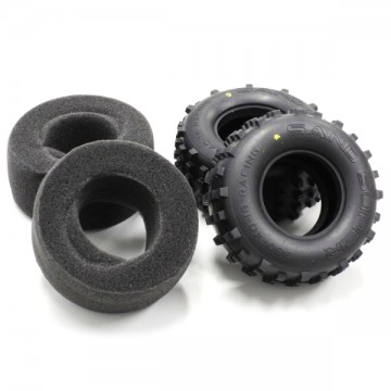 KYOSHO - REAR TYRES (2) SCORPION 2014 - MEDIUM SCT002MB