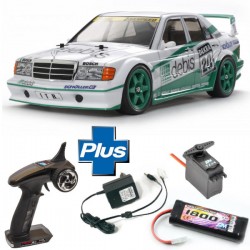 TAMIYA - PACK READYSET MERCEDES BENZ 190 E EVO II DEBIS TT01E 58656L