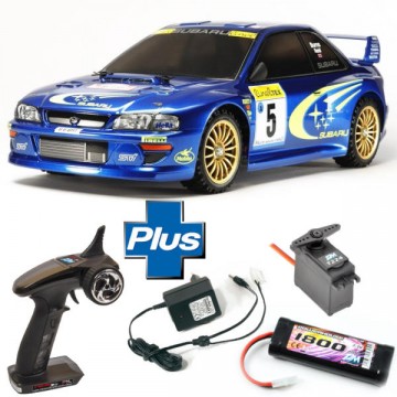 TAMIYA - PACK READYSET IMPREZA MONTE CARLO 99 GT TT-02 KIT 58631L