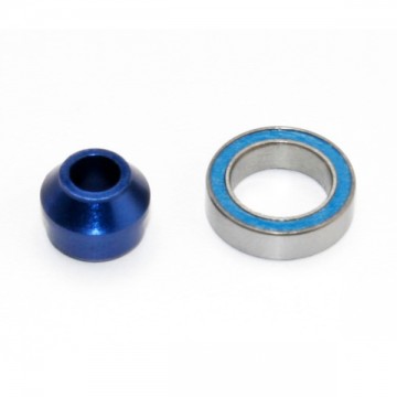 TRAXXAS - ALUMINUM SLIPPER SHAFT BEARING ADAPTER W/BEARING 6893X