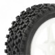 FASTRAX - 1/10TH MOUNTED CUBOID BUGGY FRONT TYRES 6-SPOKE FAST0038S