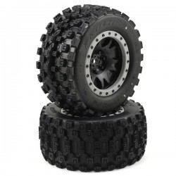 PROLINE - PNEUS BADLANDS MX43 X-MAXX & JANTES PRO-LOC (X2) 10131-13