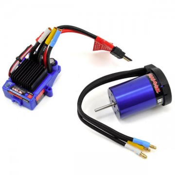 TRAXXAS - VARIATEUR BRUSHLESS VELINEON VXL-3S ETANCHE/MOTEUR 3350R