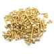 T-WORK'S - GOLD PLATED STEEL SCEW SET FOR KYOSHO MP9E EVO GSS-MP9E
