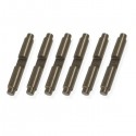 T-WORK'S - AXES SATELLITES ALU ANODISES DUR POUR KYOSHO MP9 TKI3/4 (6PCS) TO-258