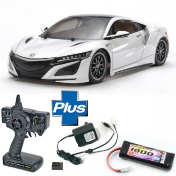 TAMIYA - LOT COMPLET RC HONDA NSX 2016 TT02 58634L