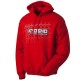 KYOSHO - HOODIE K-FADE 2.0 RED 2016 KYOSHO - 3XL 88004-3XL