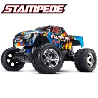 TRAXXAS - STAMPEDE ROCK N'ROLL 4x2 1/10 BRUSHED TQ 2.4GHZ - iD SANS AQ/CH 36054-4