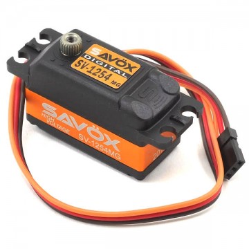 SAVOX - SERVO LOW PROFILE SV-1254MG 15KG 0.085S METAL SV-1254MG