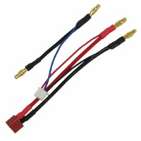 ETRONIX - BALANCER ADAPTOR FOR LIPO 2S WITH DEANS/4MM/2MM CONNECTOR ET0283