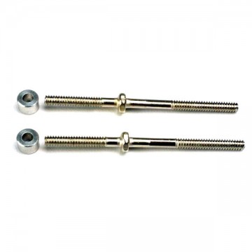 TRAXXAS - TURNBUCKLES (54MM) (2)/ 3X6X4MM ALUMINUM SPACERS (REAR CAMBER LINKS) 1937
