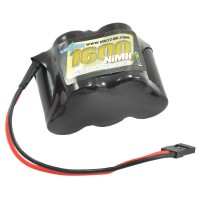 VOLTZ - RX 6.0V 1600MAH NIMH PACK HUMP (JR PLUG) VZ0112