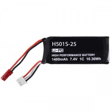 HUBSAN - LIPO BATTERY FOR H901A H906A TX 1400MAH H501S-25