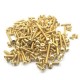 T-WORK'S - GOLD PLATED STEEL SCEW SET FOR KYOSHO MP10 (160PCS) GSS-MP10