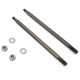 T-WORK'S - DLC COATED REAR SHOCK SHAFT 63MM FOR KYOSHO MP9-MP10 2PCS TO-261-MP9