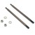 T-WORK'S - DLC COATED REAR SHOCK SHAFT 63MM FOR KYOSHO MP9-MP10 2PCS TO-261-MP9