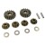 T-WORK'S - PIGNONS DIFFERENTIEL ACIER MP9-MP10 (KIT) TO-250-K