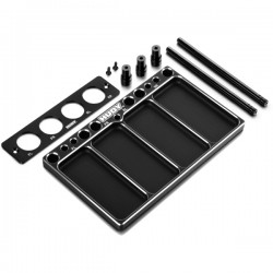 HUDY - ALU TRAY FOR 1/8 OFF ROAD DIFF & SHOCKS 109802