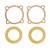 KYOSHO - HEAD GASKET/BACK PLATE GASKET - GZ15 74115-02