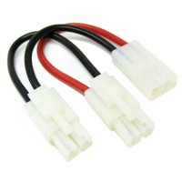 ETRONIX - TAMIYA 2S BATTERY HARNESS FOR 2 PACKS IN SERIES ADAPTOR ET0711