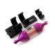 FASTRAX - DELUXE FUEL FILTER W/MOUNT - PURPLE FAST930P
