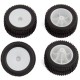 TEAM ASSOCIATED - RC28T WHEELS & TYRES MOUNTED (F/R) 21435