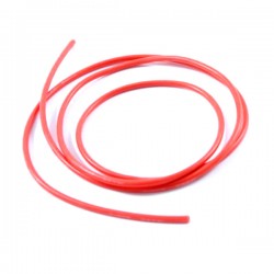 ETRONIX - 16 AWG SILICONE WIRE RED (100CM) ET0674R