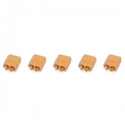 KONECT - PRISE TYPE XT60 MALE (5 PIECES) KN-130326-5M