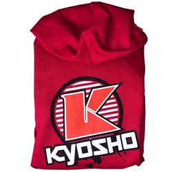 KYOSHO - HOODIE K-CIRCLE 2019 RED XXL-SIZE 88007XXL
