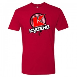 KYOSHO - T-SHIRT K-CIRCLE ROUGE KYOSHO - M 88008M