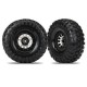 TRAXXAS - PRE-MOUNTED CANYON TRAIL 2.2" CRAWLER TIRES W/METHOD 105 WHEELS 8172