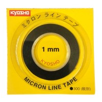 KYOSHO - MICRON TAPE - (BLACK) 1MM X 5M 1841BK
