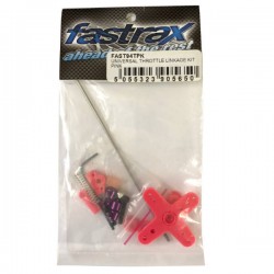 FASTRAX - UNIVERSAL THROTTLE LINKAGE KIT PINK FAST94TPK