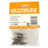 MULTIPLEX - CHAPES METAL M2 10 PCS 702000