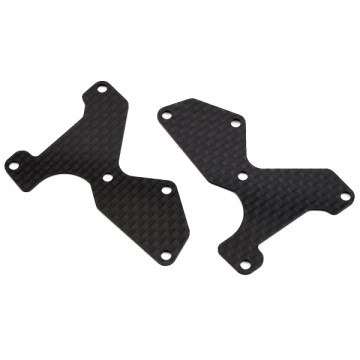 MUGEN - FRONT LOWER ARM PLATE 1MM (CFRP) MBX8 E2154