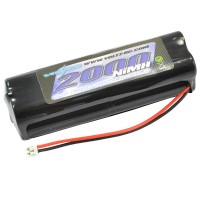 VOLTZ - TX 9.6V 2000MAH NIMH SQUARE BATTERY PACK W/JR/SPECTRUM & PULSE STICK VZ0182