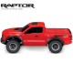 TRAXXAS - FORD RAPTOR F-150- 4x2 RED 1/10 BRUSHED TQ 2.4GHZ - iD 58094-1-RED