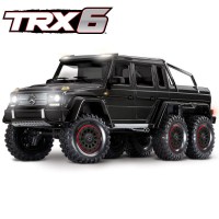 TRAXXAS - TRX-6 MERCEDES BENZ CLASSE G 63 AMG 6X6 BLACK RTR 88096-4