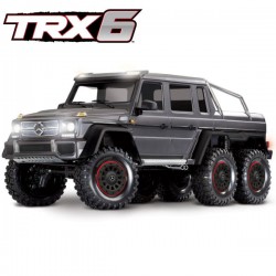 TRAXXAS - TRX-6 MERCEDES BENZ CLASSE G 63 AMG 6X6 ARGENT RTR 88096-4-SLVR