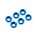 FASTRAX - M3 CSK WASHER BLUE (6) FAST140