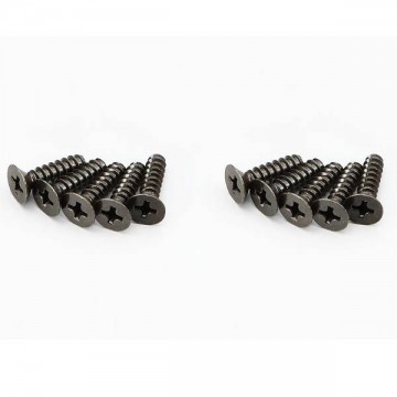 KYOSHO - FLAT HEAD TP SCREWS 4X15MM (10) 1-S34015TP