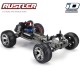 TRAXXAS - RUSTLER - 4x2 - ROUGE - 1/10 BRUSHED TQ 2.4GHZ - iD SANS AQ/CHG 37054-4-RED