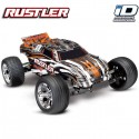 TRAXXAS - RUSTLER - 4x2 - ORANGE - 1/10 BRUSHED TQ 2.4GHZ - iD 37054-1-ORNG