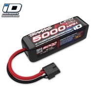 TRAXXAS - ACCUS LIPO 14,8V 5000MAH 4S 25C - iD - COURT - ID 2888X