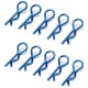 ABSIMA - BODY CLIPS 45° BENT SMALL BLUE(10 PCS) 2440018