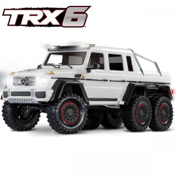 TRAXXAS - TRX-6 MERCEDES BENZ CLASSE G 63 AMG 6X6 WHITE RTR 88096-4-WHT