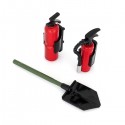 HOBBYTECH - TRENCH SHOVEL & FIRE EXTINGUISH PLASTIC HT-SU1801045