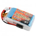 GENS ACE - RX BATTERY LIPO 2S-7.4V-2600 (JR PLUG) 96G - HUMP GE6-2600H-2JR